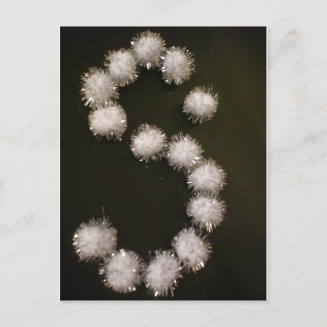 Alphabet Postkarte (Vorderseite)