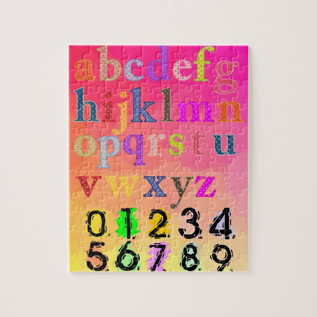 Alphabet Puzzle (Vertikal)