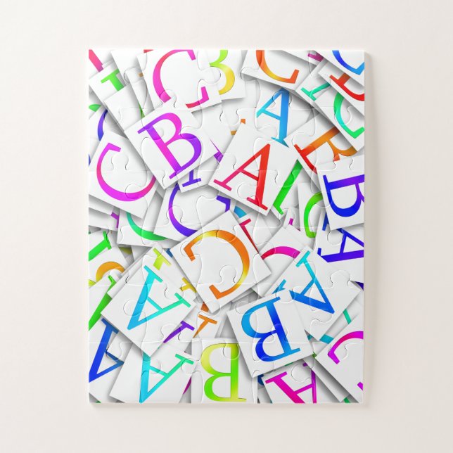 Alphabet Puzzle (Vertikal)