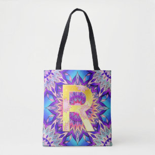 Alphabet R mandala