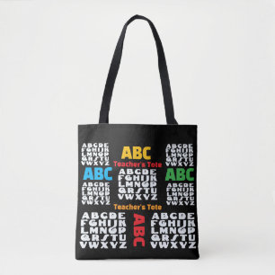 Alphabet Rainbow Black