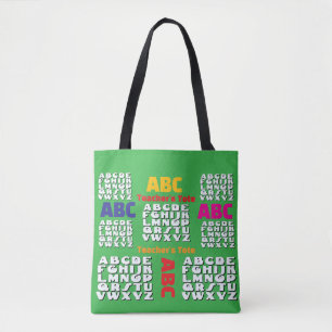 Alphabet Rainbow Green