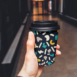 Alphabet Random Letters Art Pappbecher