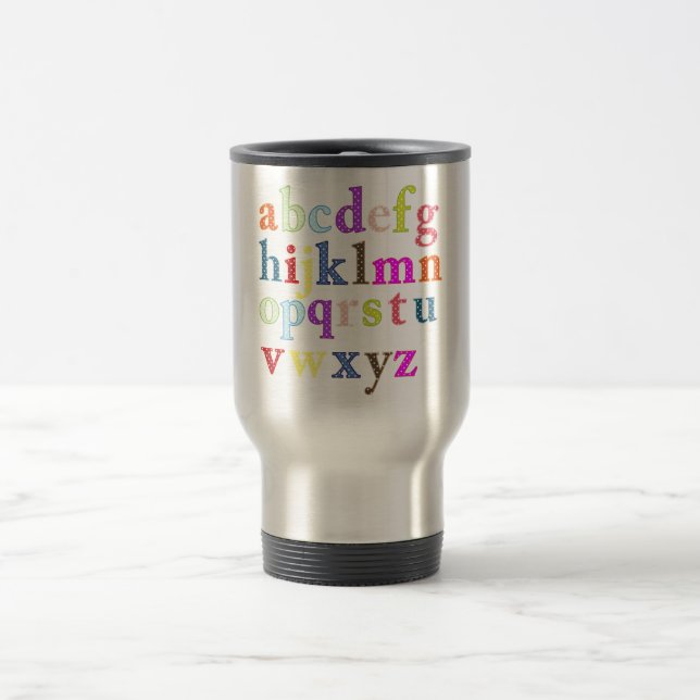 Alphabet Reisebecher (Mittel)