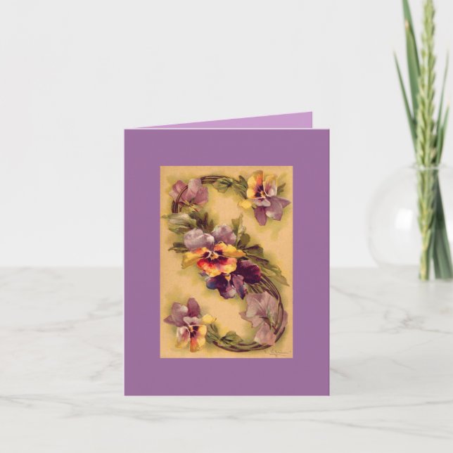 Alphabet S. Catherine Klein ANMERKUNGS-KARTE PRP Karte (Vorderseite)