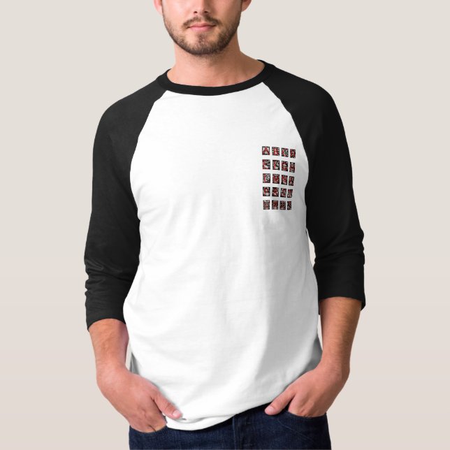 Alphabet-Shirt T-Shirt (Vorderseite)