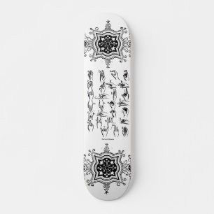 Alphabet-Skateboard für Gebärdensprache Skateboard
