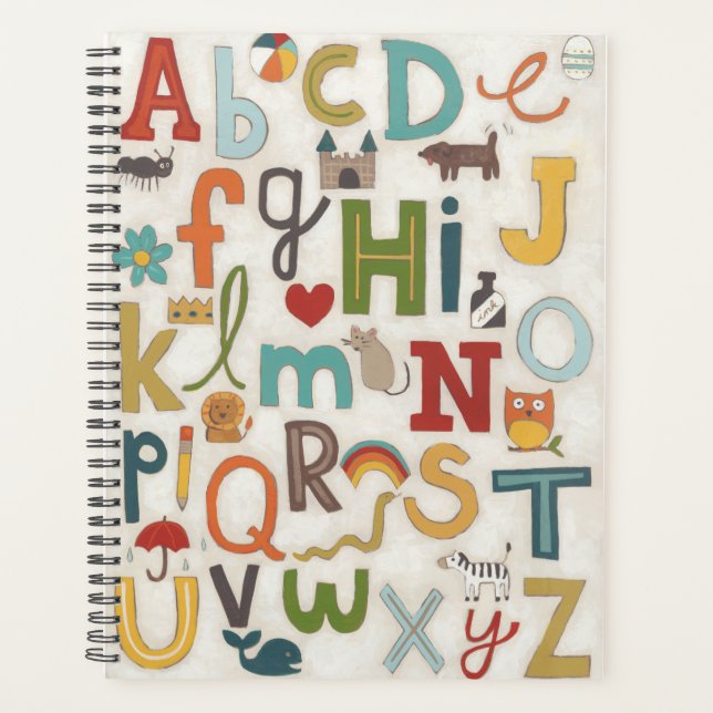 Alphabet Soup Planer (Vorderseite)