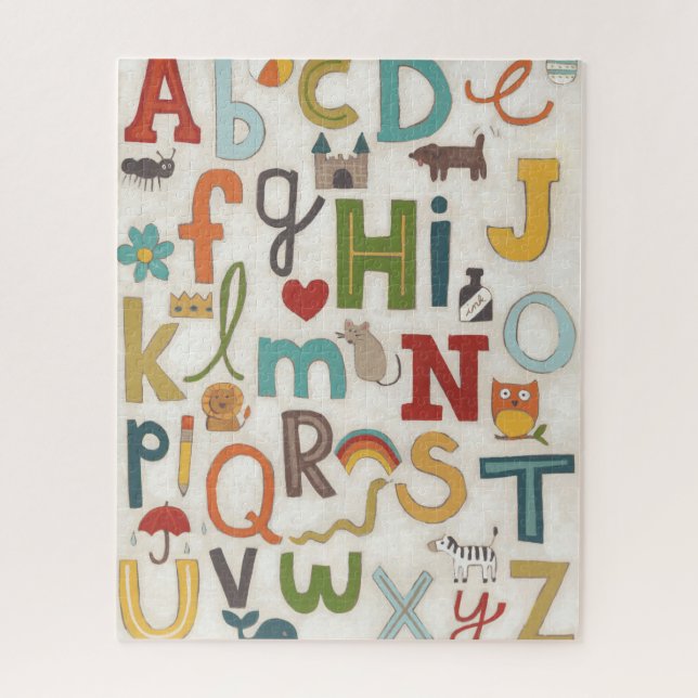 Alphabet Soup Puzzle (Vertikal)