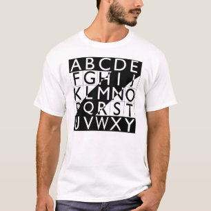 "Alphabet-Stück", 2003 T-Shirt