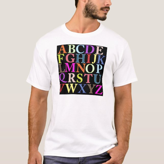 Alphabet T-Shirt (Vorderseite)