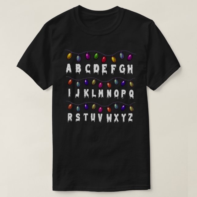 Alphabet T-Shirt (Design vorne)