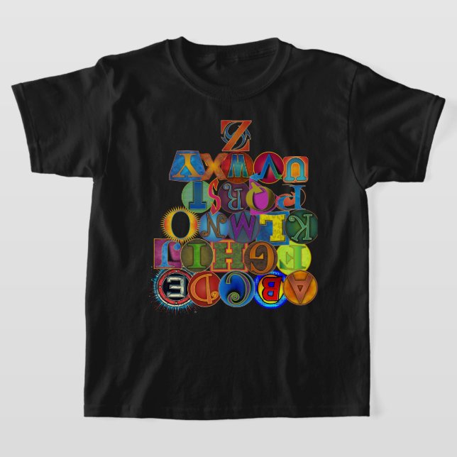 Alphabet-T - Shirt (Ablage )