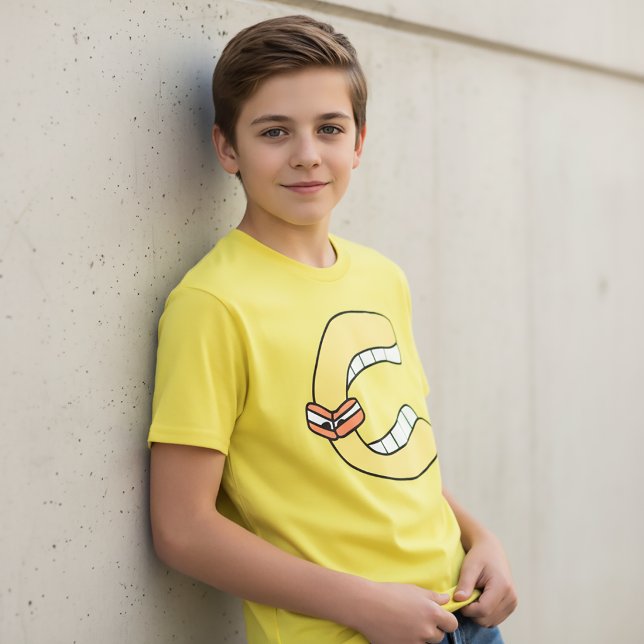 Alphabet T - Shirt Letter C (Von Creator hochgeladen)