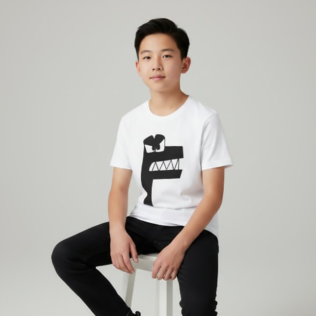 Alphabet T - Shirt Letter F (Von Creator hochgeladen)