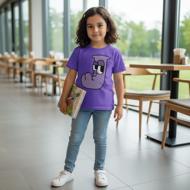 Alphabet T - Shirt Letter J (Von Creator hochgeladen)