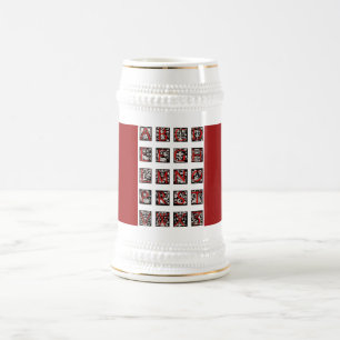 Alphabet-Tasse Bierglas