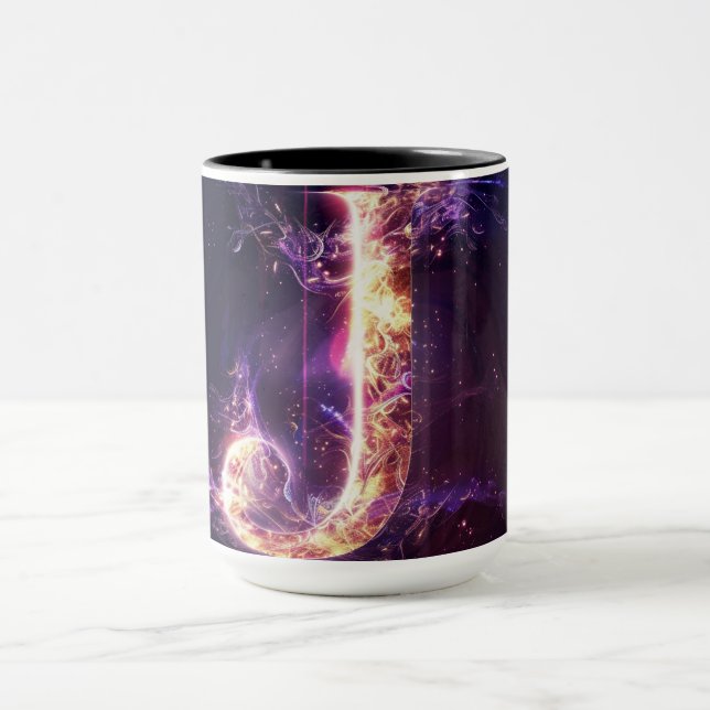 Alphabet-Tasse: "J" Tasse (Zentrum)