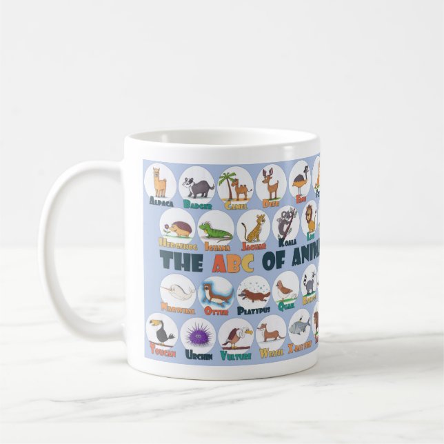 Alphabet-Tasse Kaffeetasse (Links)