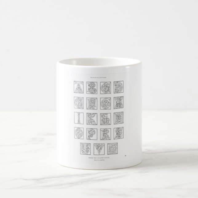 Alphabet-Tasse Tasse (Mittel)