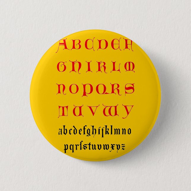 Alphabet-Taste Button (Vorderseite)