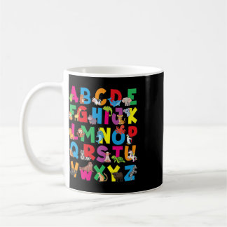 Alphabet Tiere Abc Zoo Kinder Jungen Mädchen Lehre Kaffeetasse