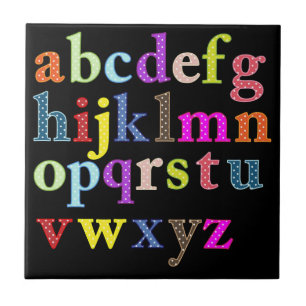 Alphabet Tile Fliese