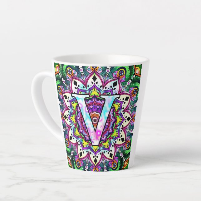 Alphabet V Milchtasse (Linke Ecke)
