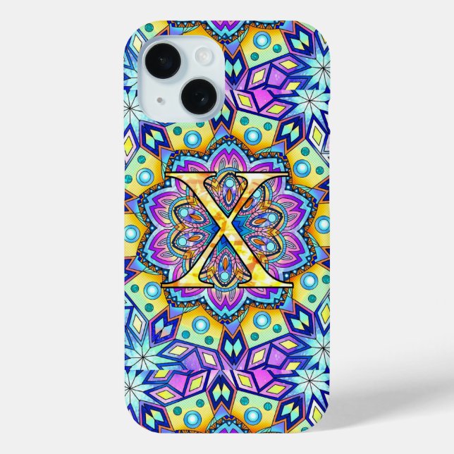 Alphabet X Case-Mate iPhone Hülle (Rückseite)