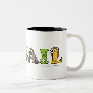 Alphabetime Personalisiert Name Tasse