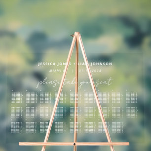 Alphabetisches Hochzeitssattel Akryllisches Zeiche Acrylschild