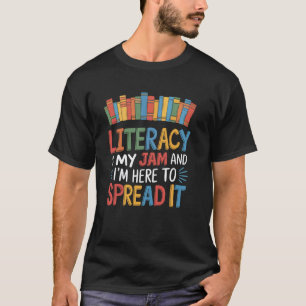 Alphabetisierung ist meine Leidenschaft und ich bi T-Shirt