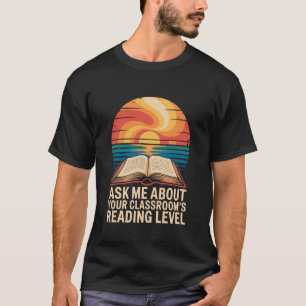 Alphabetisierungscoach, Fragen Sie Mich Über Ihr K T-Shirt