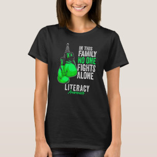 Alphabetisierungsmonat Gloves Green Ribbon T-Shirt