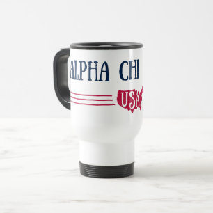 Alphachi Omega - USA Reisebecher