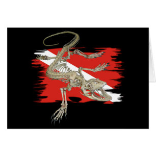 Alphaflaggen-Taucher-Sammlung