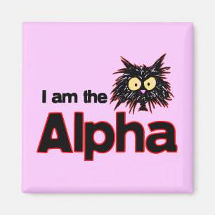 Alphakatze Magnet