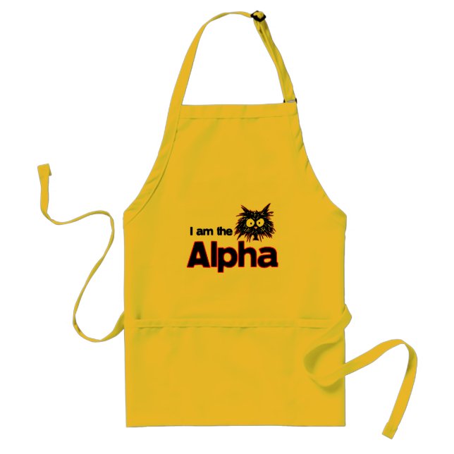Alphakatze Schürze (Vorne)