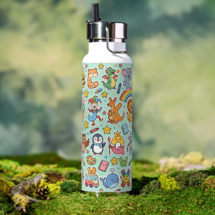 Alphaland Kinder Personalisierte Wasserflaschen gr Trinkflasche