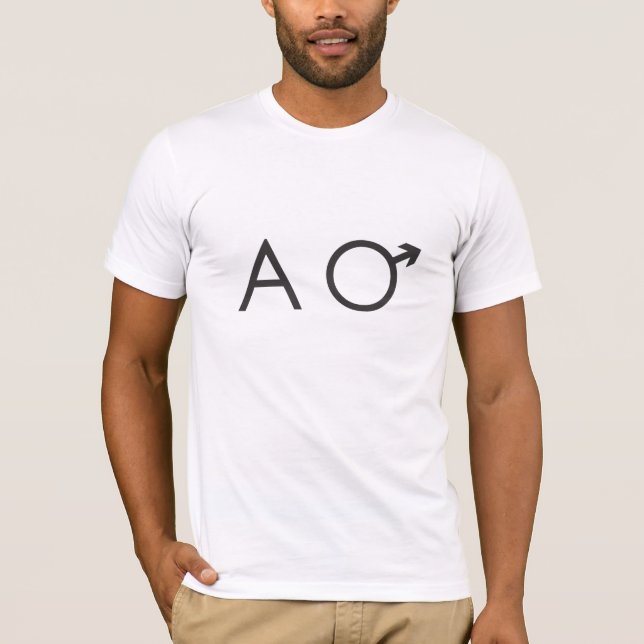 AlphamannesShirt T-Shirt (Vorderseite)