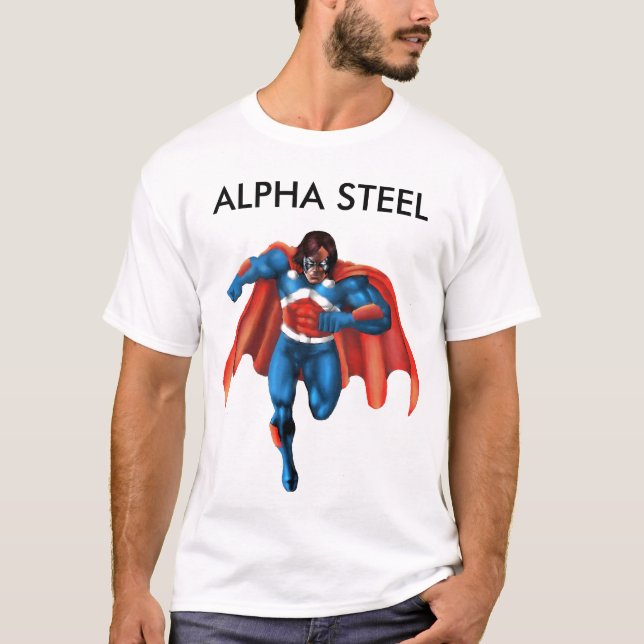 ALPHAstahl T-Shirt (Vorderseite)