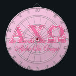 Alphi Chi Omega Rosa Buchstaben Dartscheibe<br><div class="desc">Karo diese offiziellen Alpha Chi Omega Designs heraus! Personalisieren Sie Ihre eigenen griechischen Waren auf Zazzle.com! Klicken Sie auf die Schaltfläche Anpassen, um Ihren eigenen Namen, Ihr Klassenjahr oder Ihren Club einzufügen, um ein einzigartiges Produkt zu erstellen. Versuchen Sie, Text mit verschiedenen Schriftart hinzuzufügen und eine Vorschau Ihres Designs anzuzeigen!...</div>