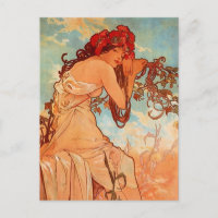 Alphons Mucha - Die vier Jahreszeiten - SOMMER