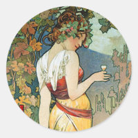 Alphonse (Alfons) Mucha: Cognac - Jugendstil