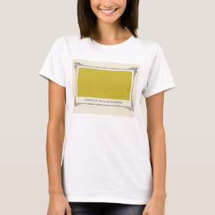 Alphonse Allais, April Narren, Gelb, Abstrakte Kun T-Shirt