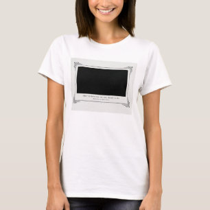 Alphonse Allais, April Narren, Schwarz, Abstrakte T-Shirt