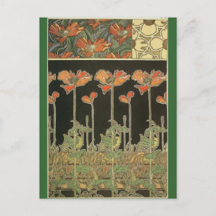Alphonse Maria Mucha ~ Decoratifs Postkarte