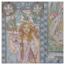 Alphonse Maria Mucha – Jugendstil Art nouveau DIY Stoff