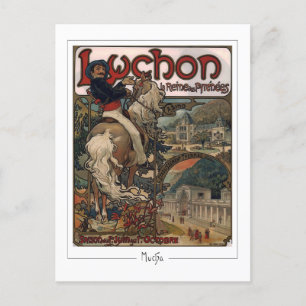 Alphonse Mucha #117 - Fine Art Postcard Postkarte