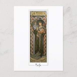 Alphonse Mucha #132 - Fine Art Postcard Postkarte